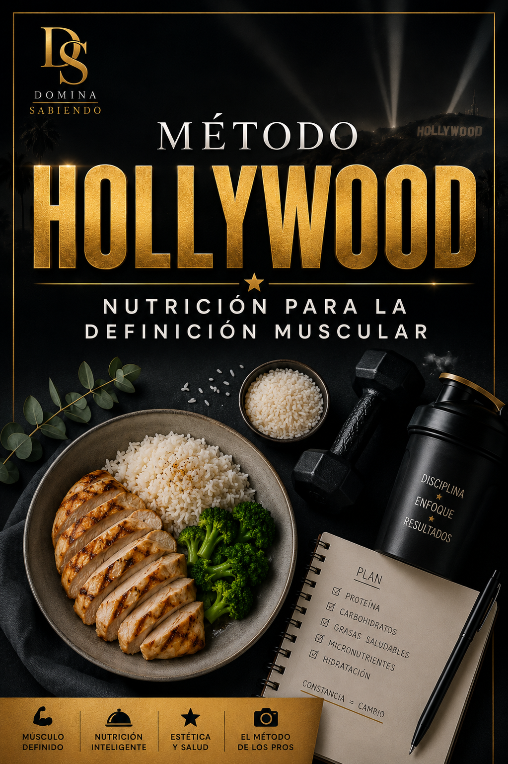Método Hollywood Nutrición para la Definición Muscular